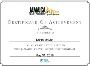 krista mayne jamaica travel specialist