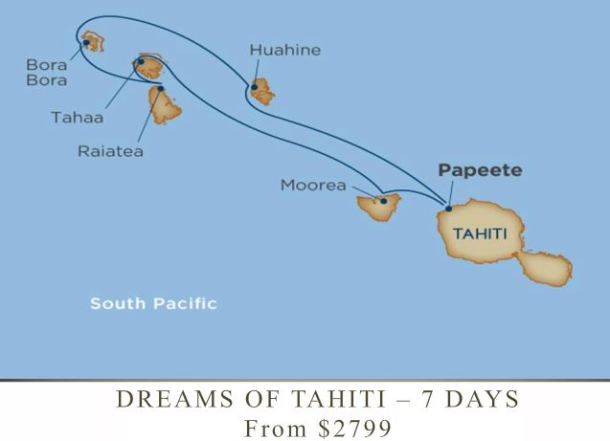 windstar tahiti cruises itinerary