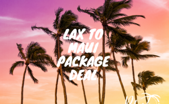 lax to maui package deal with flight car rental and hotel